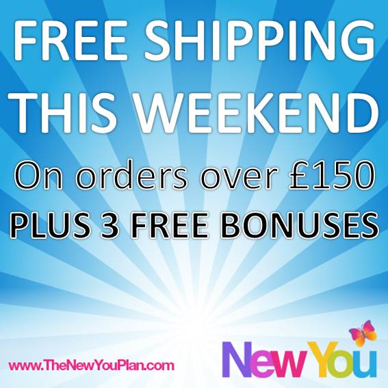 Free Shipping & Bonuses THIS WEEKEND Ends 30th September!!