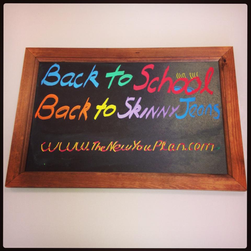 Kids are back to school – Why don’t you get back to a New You VLCD/TFR Diet!!!