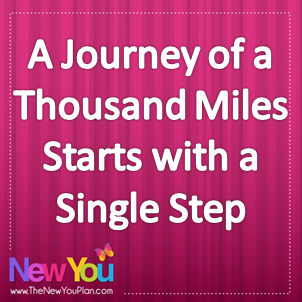 A Journey Of A Thousand Miles Starts With A Single Step