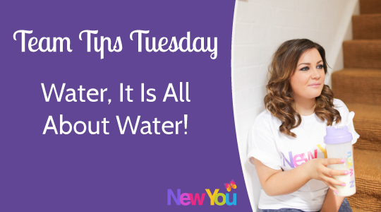 [Video] The New You Plan Team Tips Tuesday – Water!!!