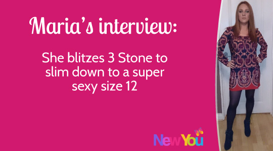[INTERVIEW] Maria blitzes 3 stone to slim down to a size 12* | VLCD plan