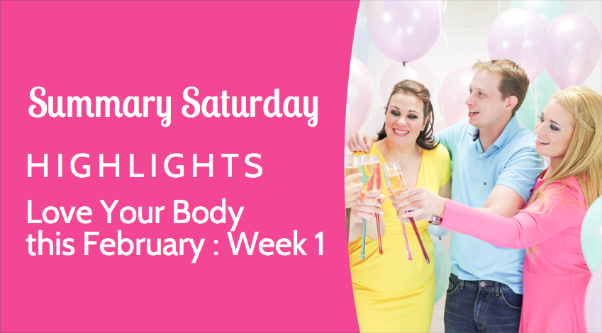 Love Your Body | Summary Saturday week 1 | VLCD