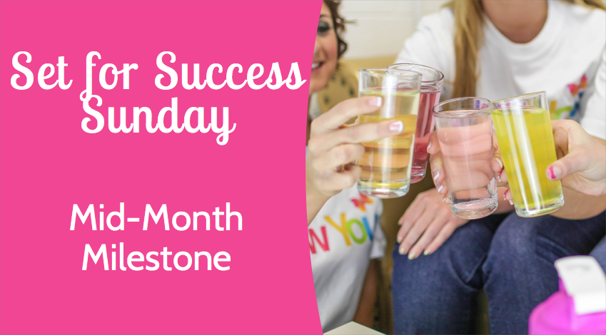 Set For Success Sunday – Mid Month Milestone | VLCD plan