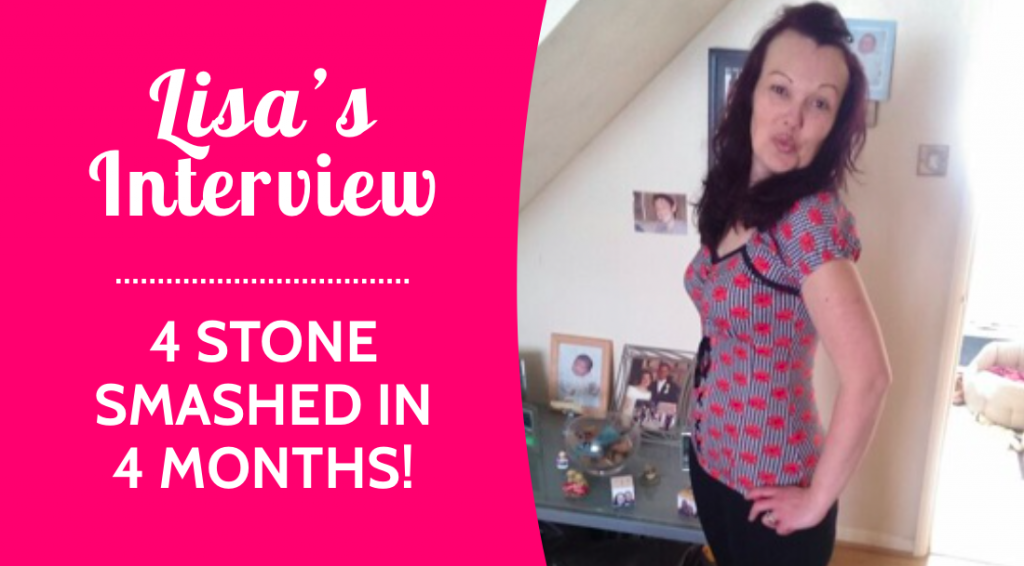 Success Story Sunday |Lisa smashed 4 stone in 4 months! | VLCD*