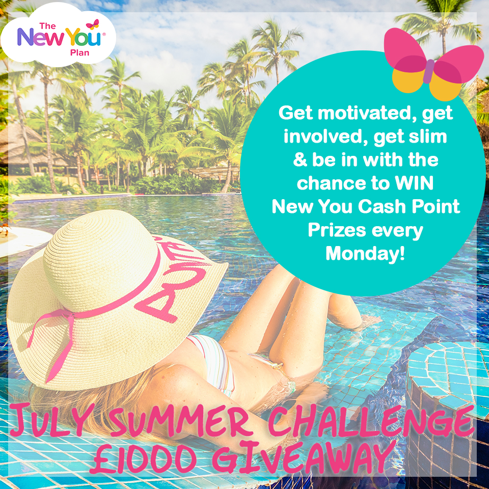 July £1000 GIVEAWAY Summer Challenge – Get Started TODAY!!!