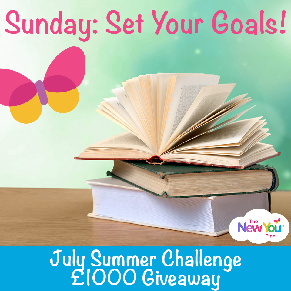 Sunday – Set your goals for the week