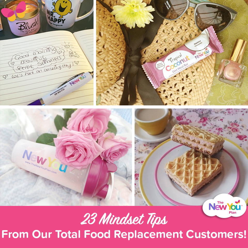 23 Mindset Tips From Our Total Food Replacement Customers!