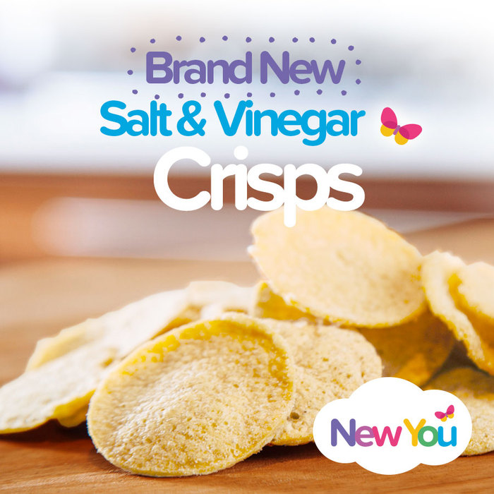 New You Plan BRAND NEW Salt & Vinegar Crisps