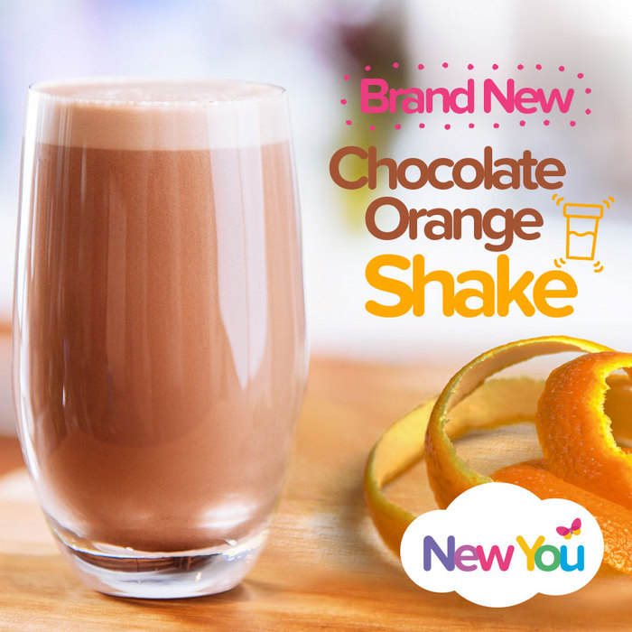 New You Plan BRAND NEW Chocolate Orange Shake*