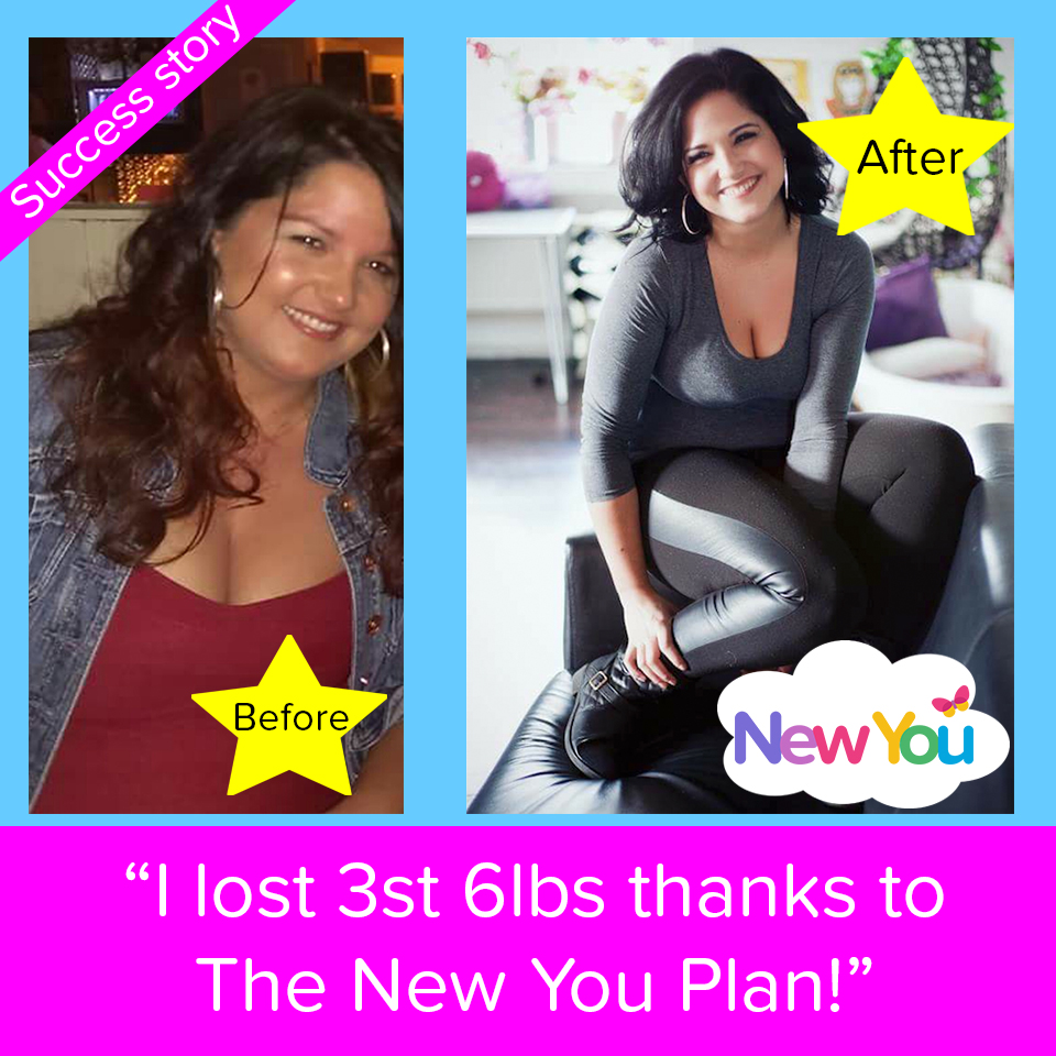 Customer interview: Clem loses 3st 6lbs and drops 3 dress sizes with The New You Plan*