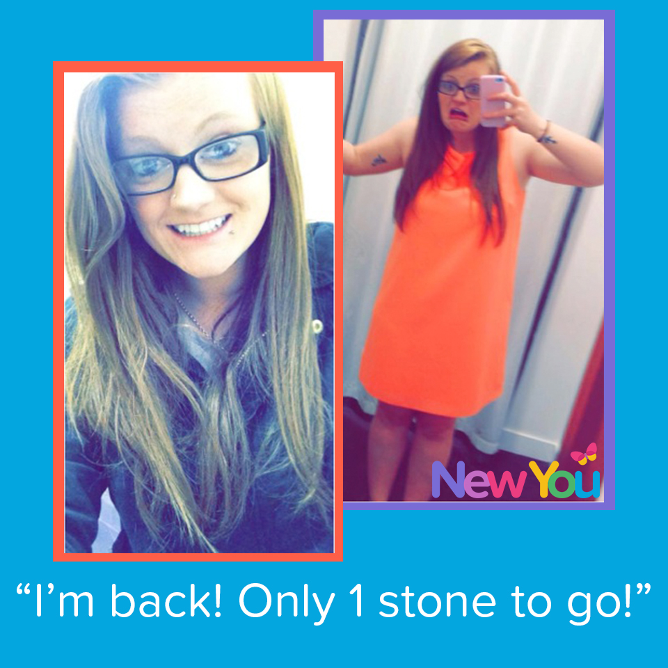 New You Plan Customer Review, Tasha: “Only 1st* to go!”