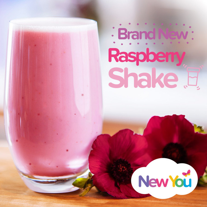NEW ARRIVAL: The New You Plan TRF Raspberry Shake*