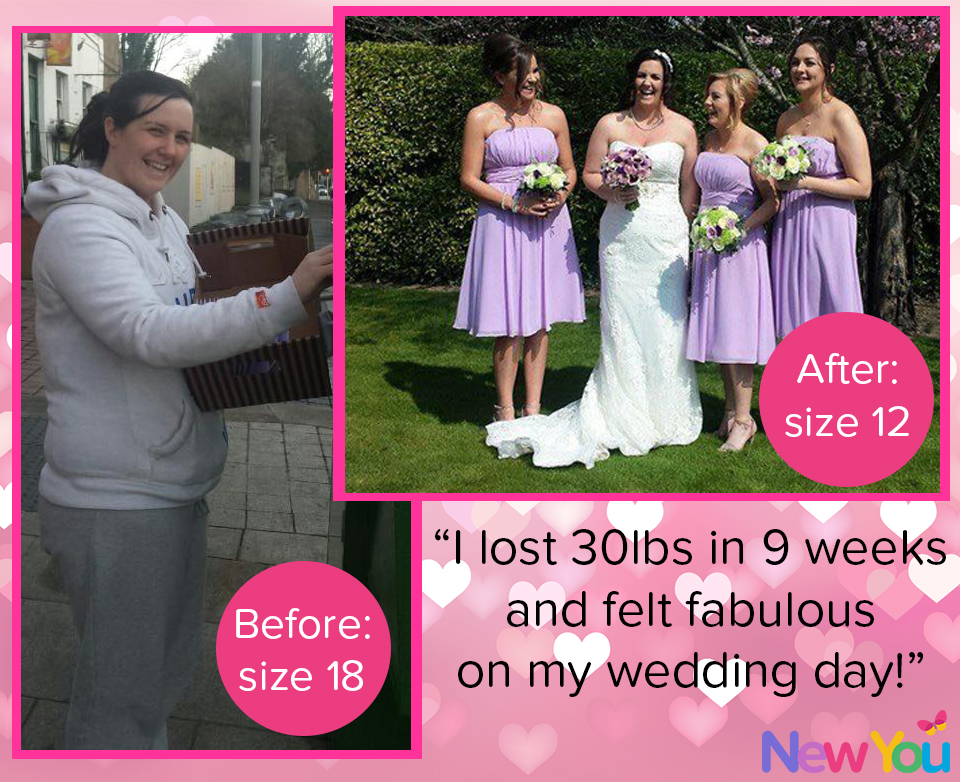 Customer Interview: “I lost 30lbs in 9 weeks and felt fabulous on my wedding day!”*