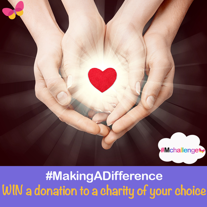 Win £100/€129 donation to a charity of YOUR choice