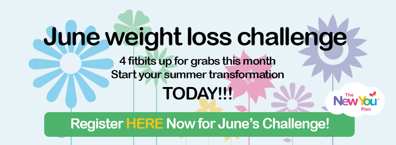 Register for the June Weight Loss Challenge! Fitbit’s to be WON EVERY WEEK!