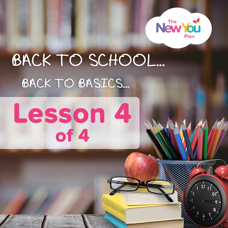 [Back To New You School] Lesson 4 Of 4: Calm Down & Get Your Life In Order