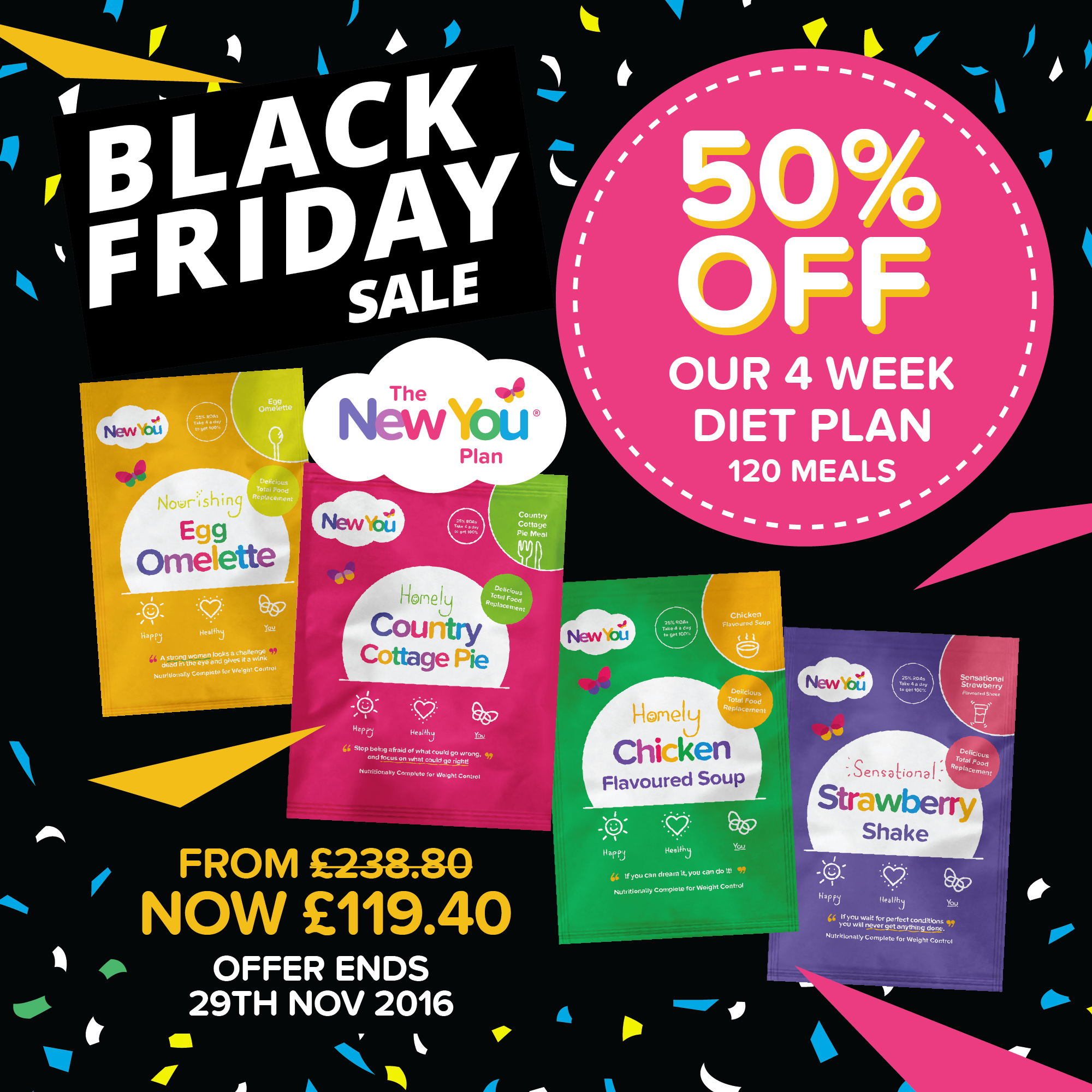 { OFFER } BLACK FRIDAY has arrived! The New You Plan