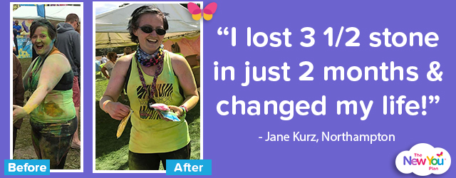 [ Success Story ] – Jane lost 3 1/2 stone in just 2 months!* Find out