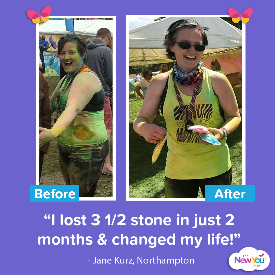 [ Success Story ] – Jane lost 3 1/2 stone in just 2 months!* Find out how..
