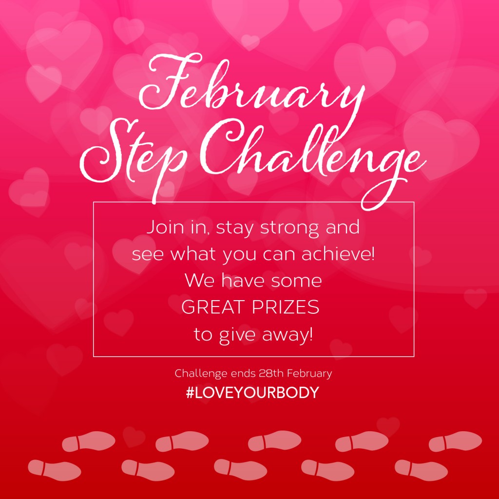 {New Challenge} Love Your Body Step Challenge