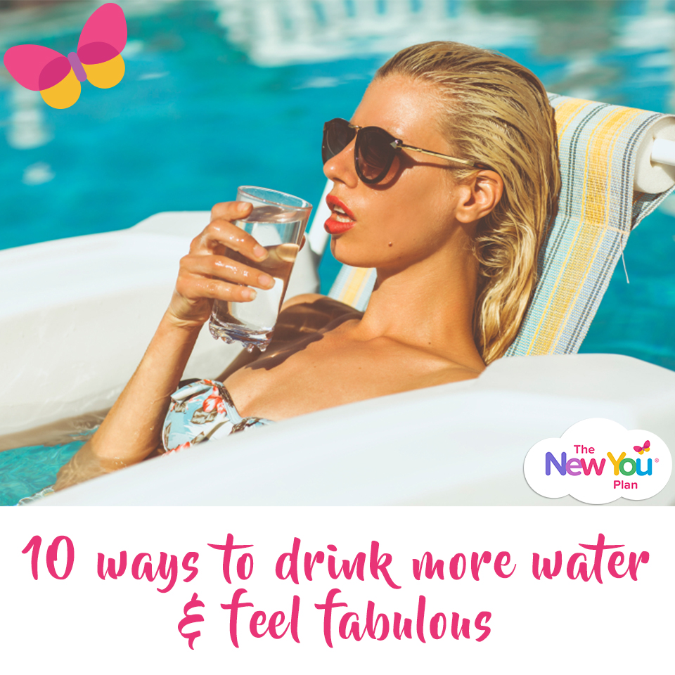 10 Easy Ways To Drink More Water & Feel Fabulous!