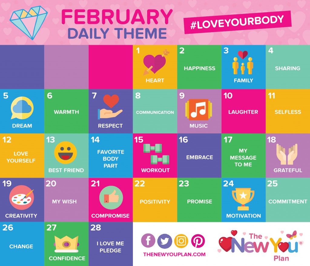 {CHALLENGE} February Daily Theme!