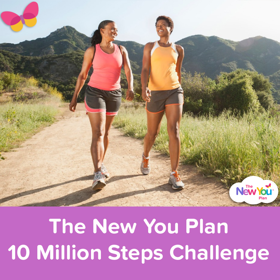 The New You Plan 10 Million Steps Challenge