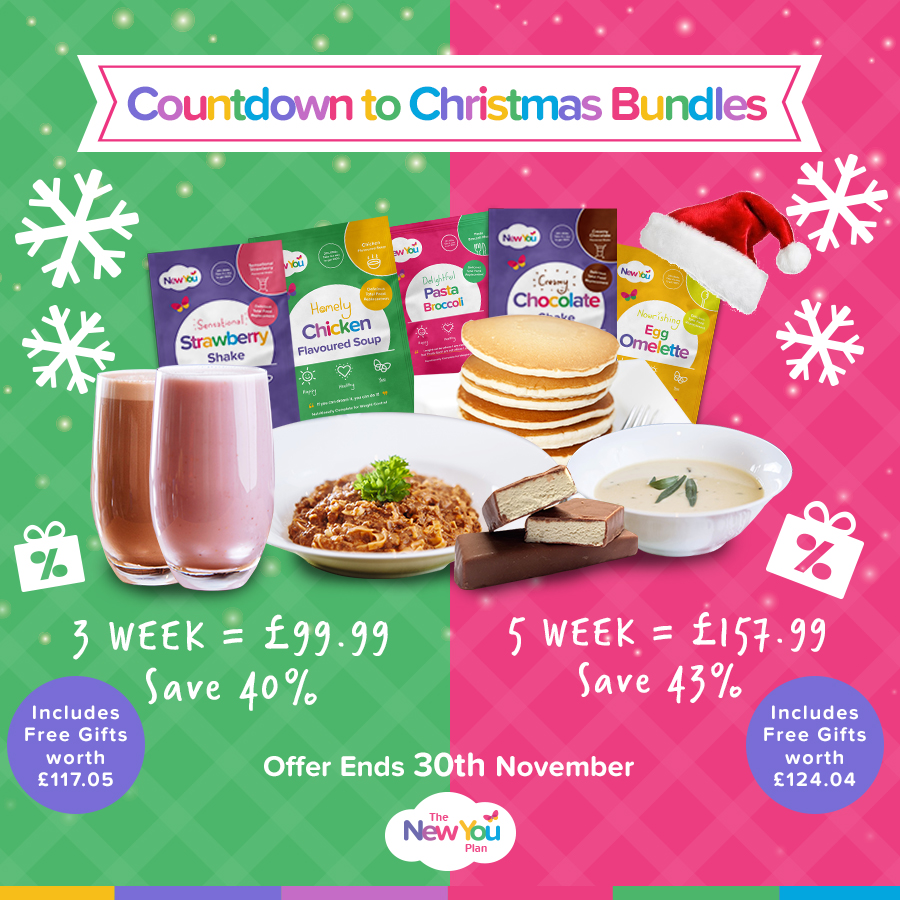 Christmas Diet Bundles | Countdown To Christmas Is On