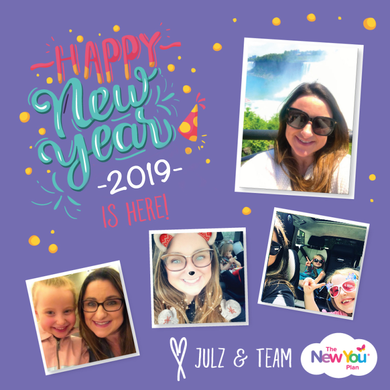 2019 IS HERE! Happy New Year from Julz & Team New You!