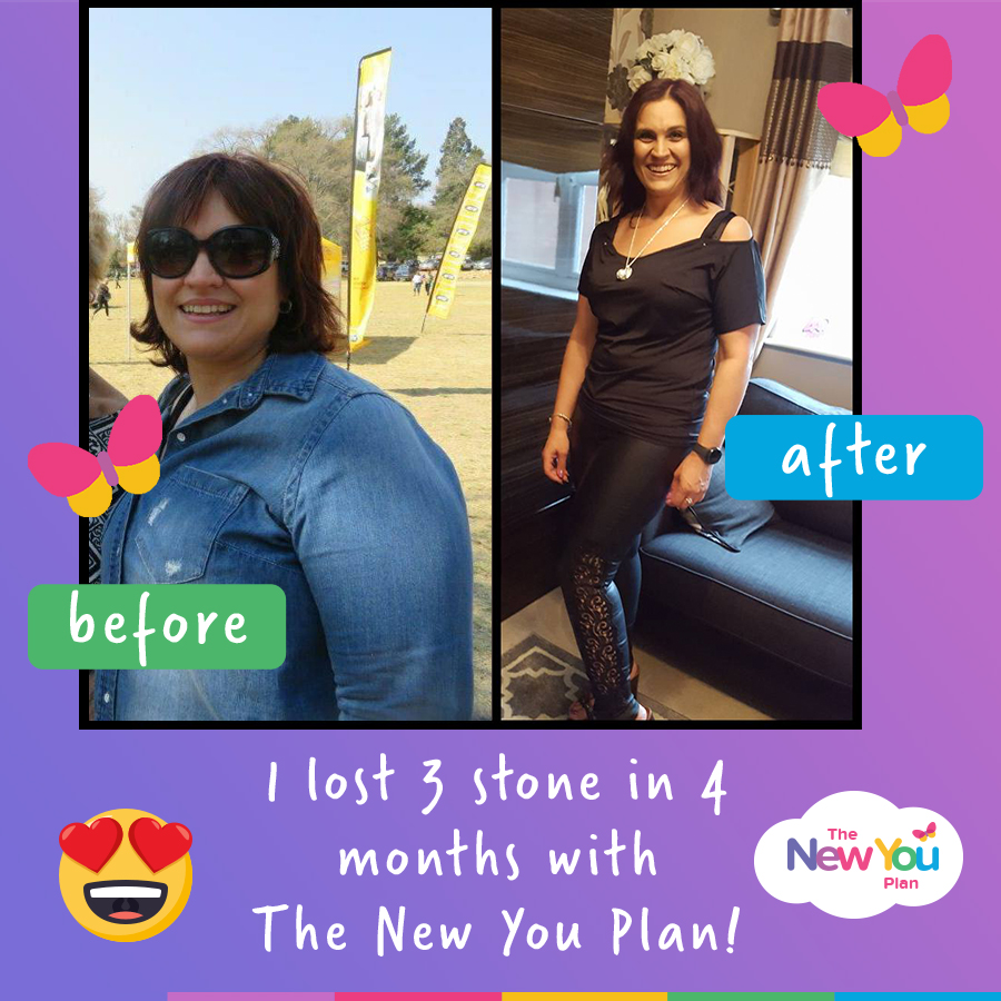 Stefania lost 3 stone in only 4 months*