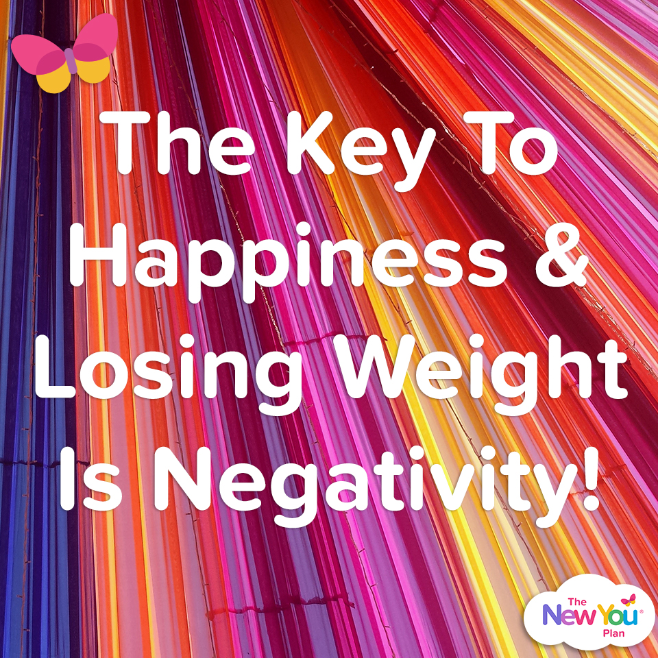 The Key To Happiness & Losing Weight Is Negativity!