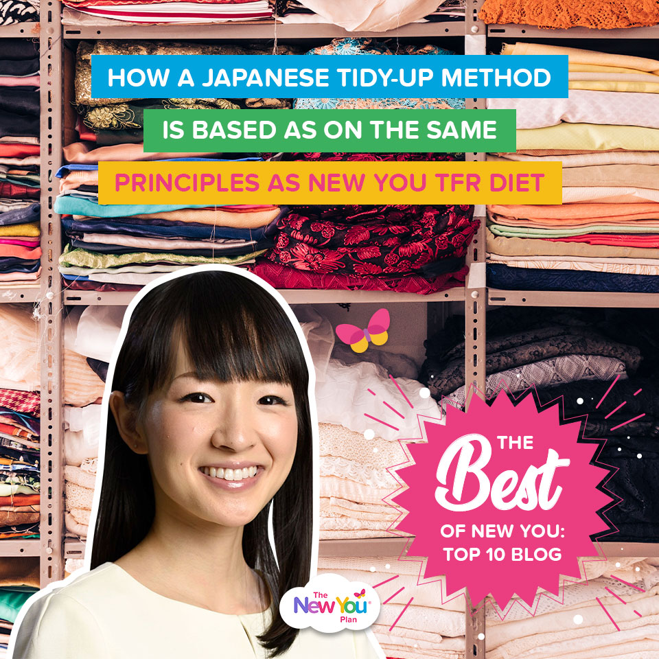 How a Japanese Tidy Up Method is Based on the Same Principles as New You TFR Diet