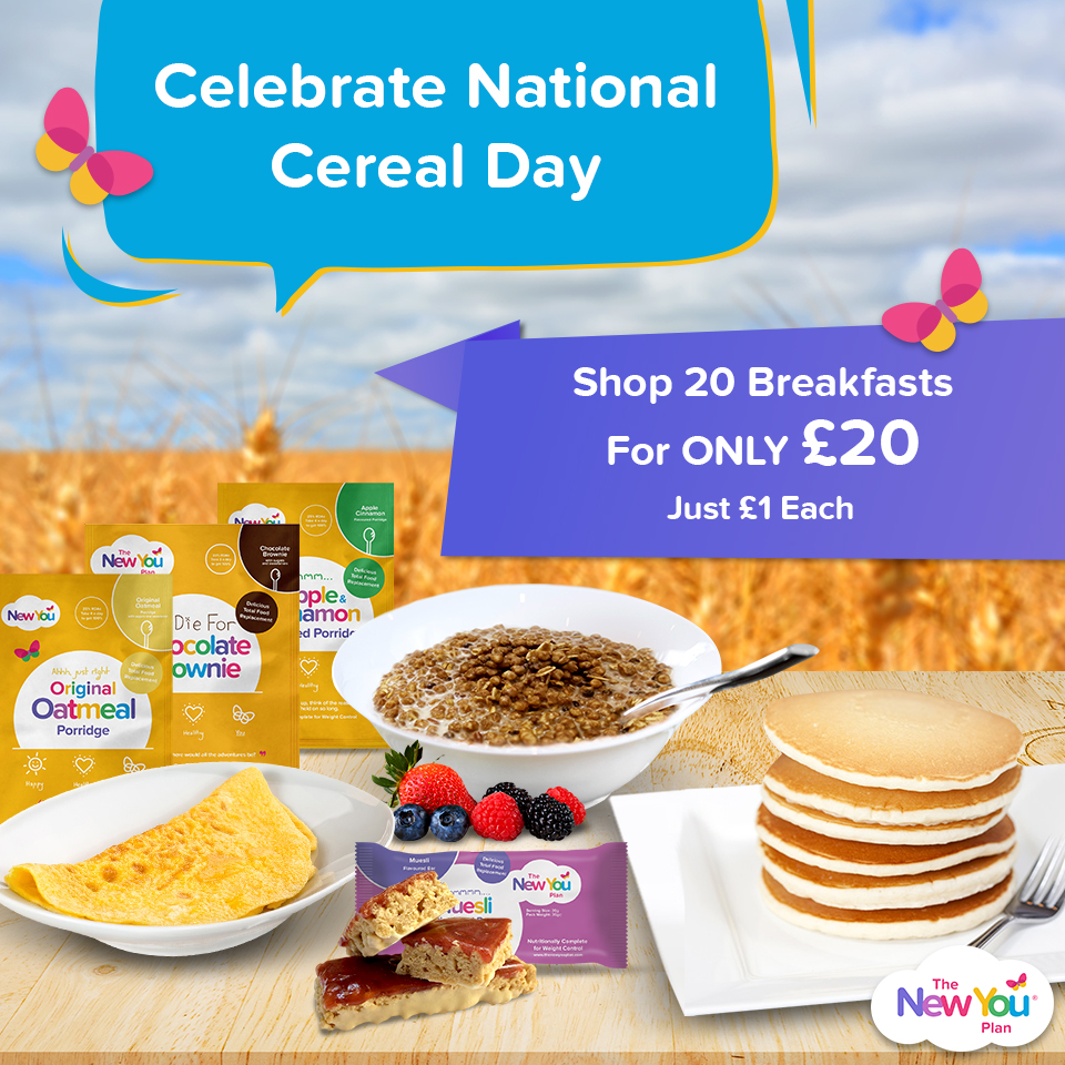 Celebrating National Cereal Day With 20 Breakfasts for £20