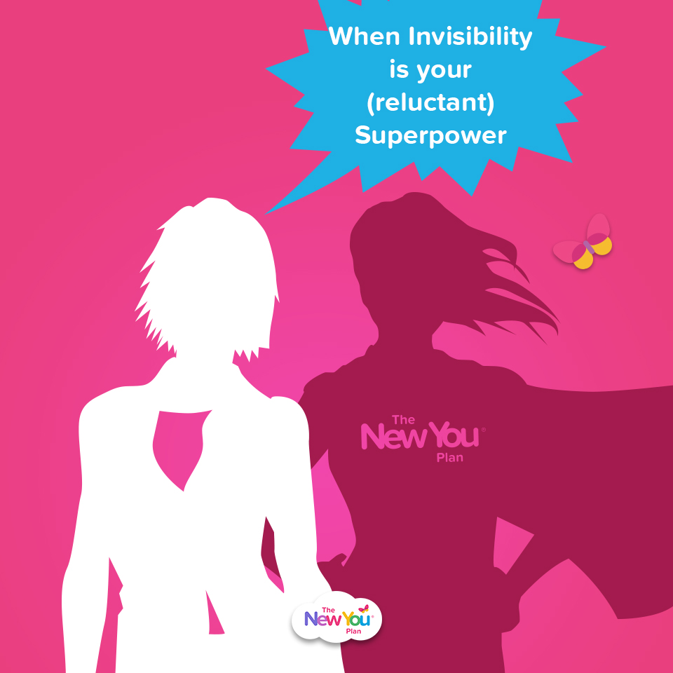 When invisibility is your (reluctant) superpower