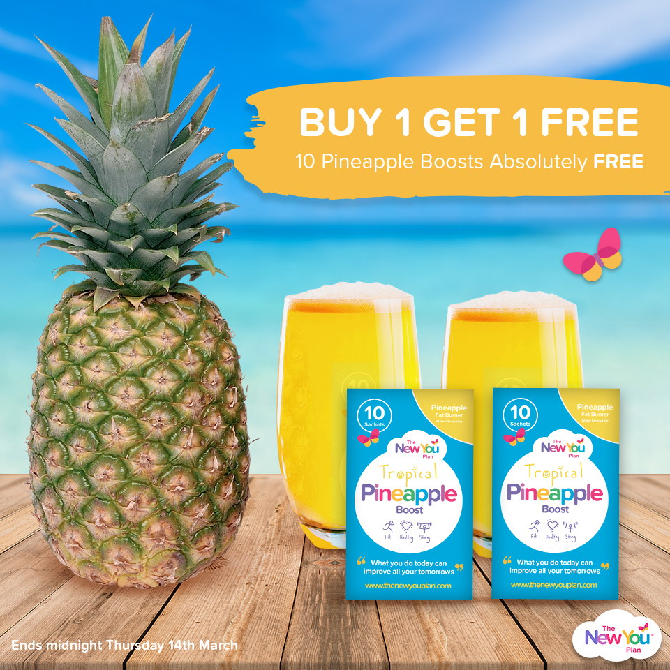 10 FREE Pineapple Boosts