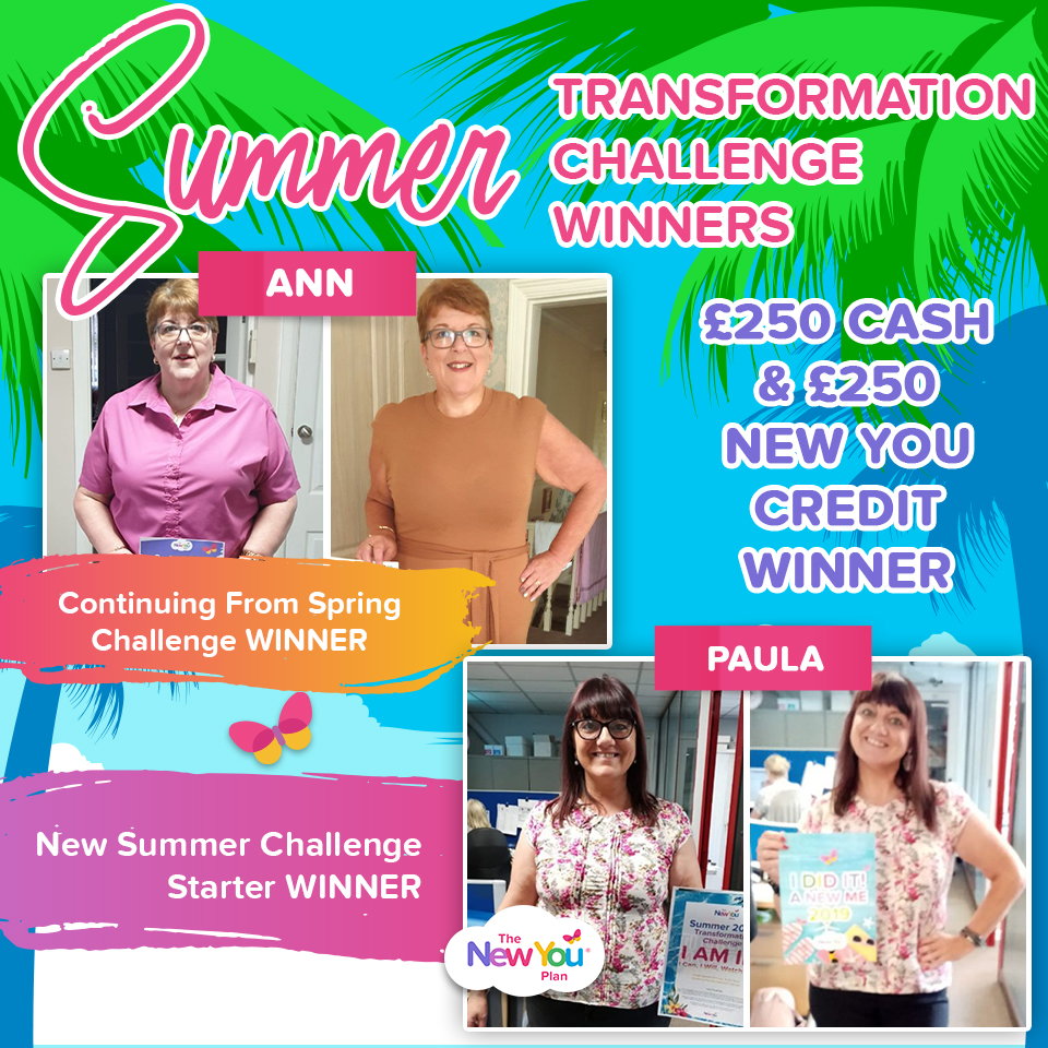 Summer Transformation Challenge Winners Revealed