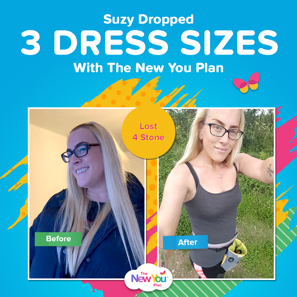 Suzy Lost 4st + Dropped 3 Dress Sizes Thanks To The New You Plan