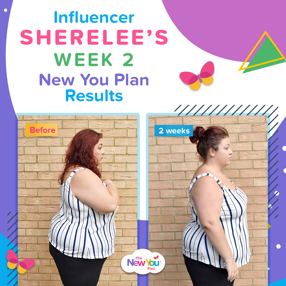 [Guest blog] Influencer Sherelee’s Week 2 New You Plan Results