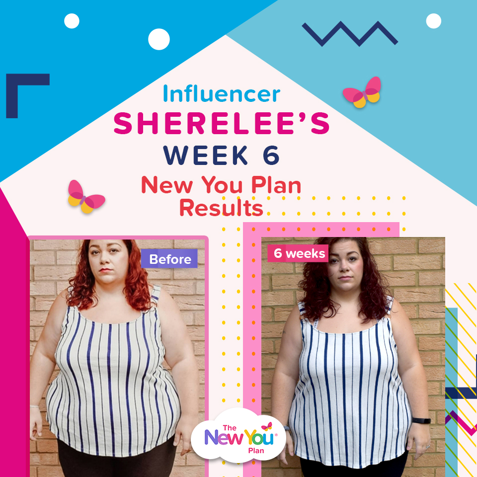 [Guest blog] Influencer Sherelee’s Week 6 New You Results