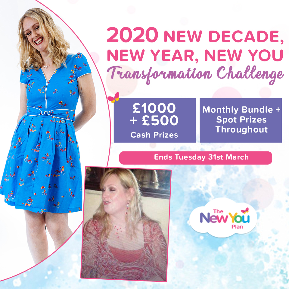 2020 New Decade, New Year, New You Transformation Challenge