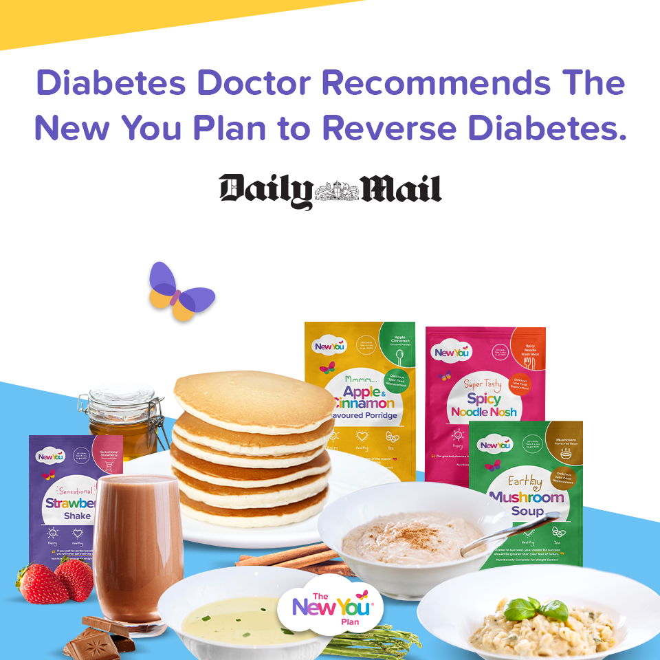 [Daily Mail Article] Diabetes Doctor recommends The New You Plan to reverse type 2 diabetes