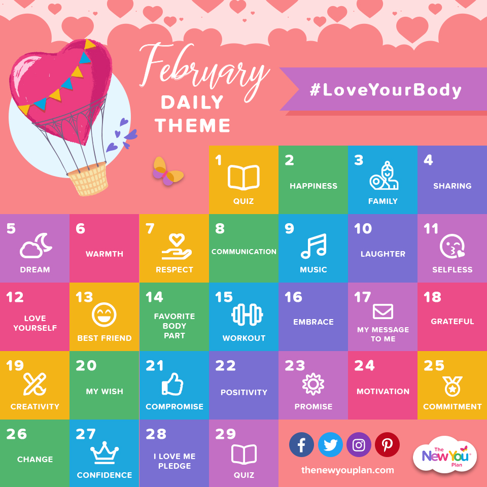 February Love Theme: 10 THINGS TO DO EVERYDAY TO STAY MOTIVATED