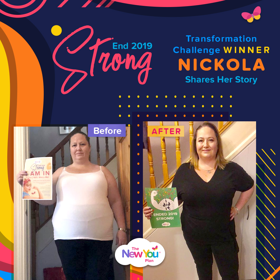 End 2019 Strong Transformation Challenge WINNER Nickola Shares Her Story