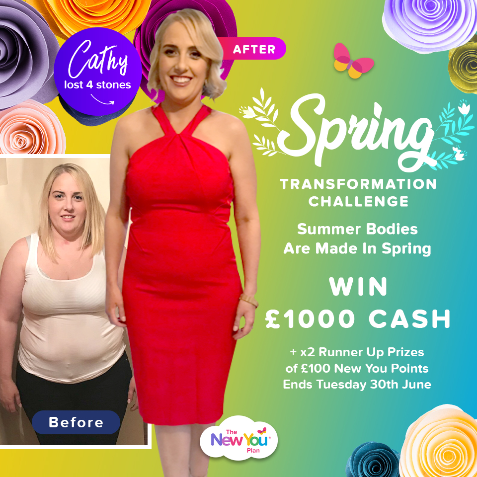 NEW Spring Transformation Challenge: WIN £1000