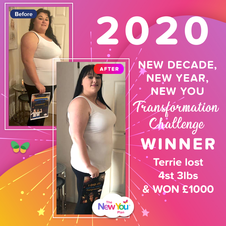 2020 New Decade, New Year, New You Transformation Challenge WINNER