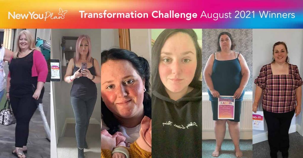 August Transformation Challenge Winners!