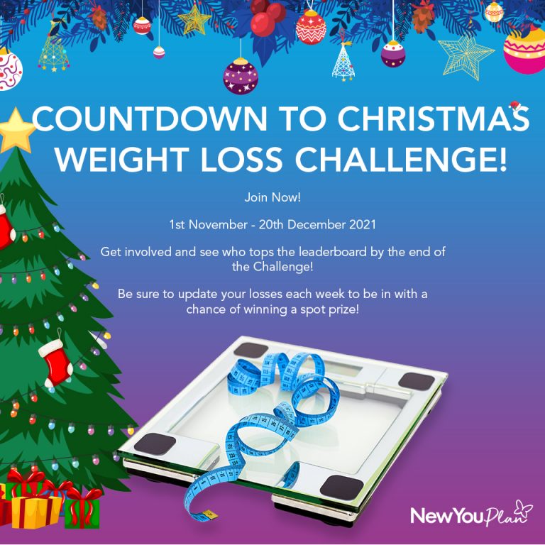 Countdown to Christmas Weight Loss Challenge 2021 The New You Plan
