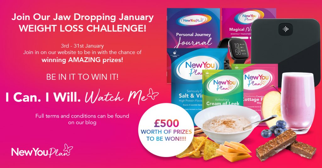 The Jaw-Dropping January Weight Loss Challenge is On!