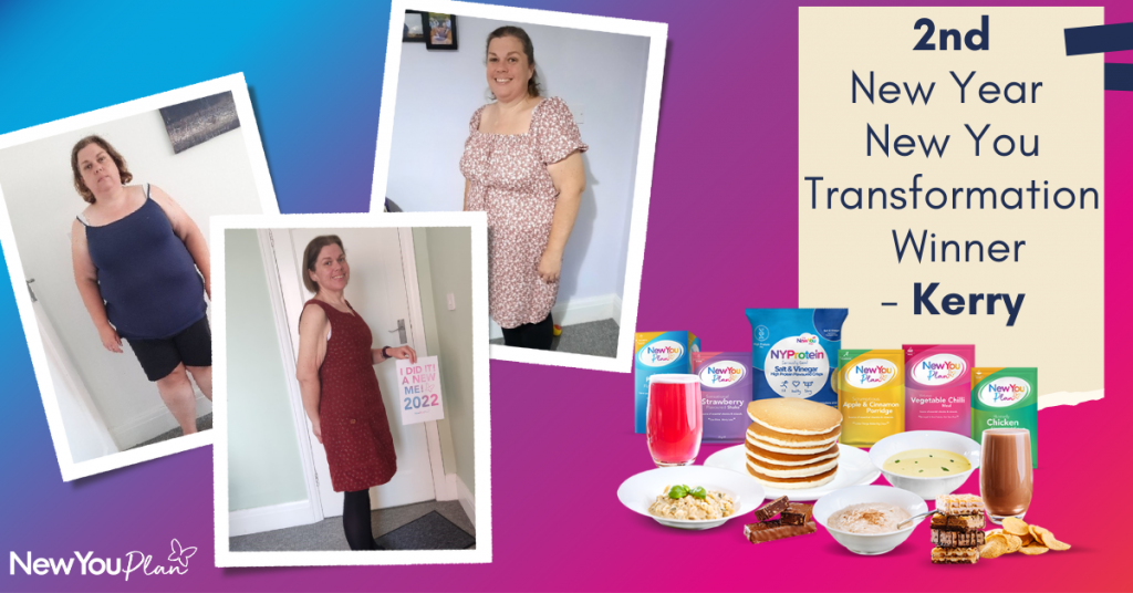 New Year New You Transformation Challenge Winner – Kerry lost 8st 12lb and Won £2000 Cash!