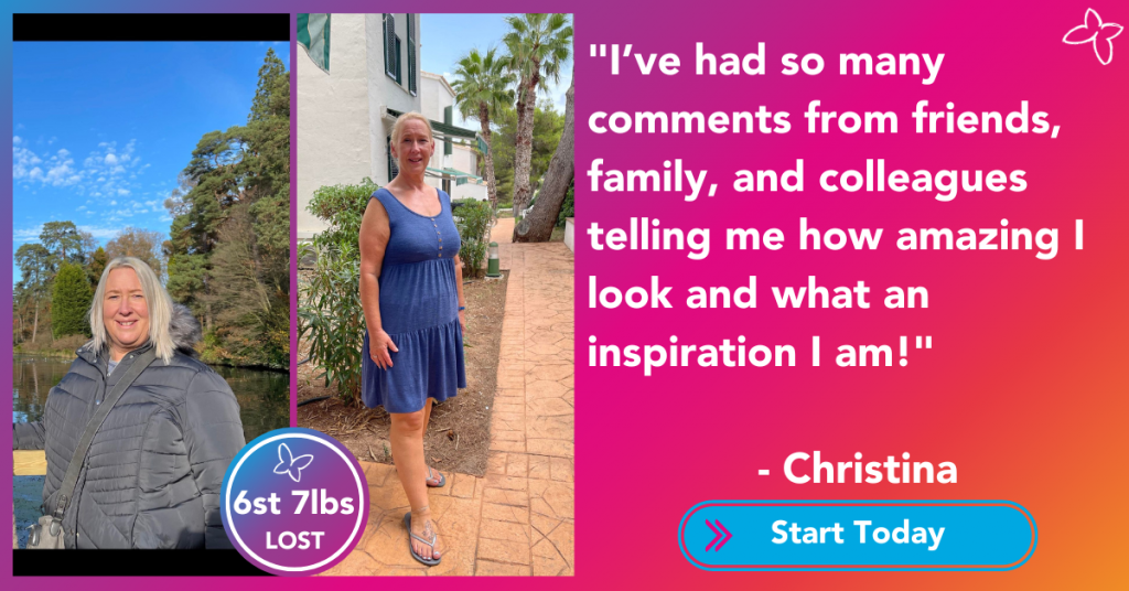 Christina went from being inspired to inspiring others after she lost 6 ½ stone.